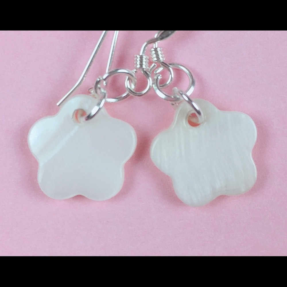 Tiny Plum Blossom Earrings